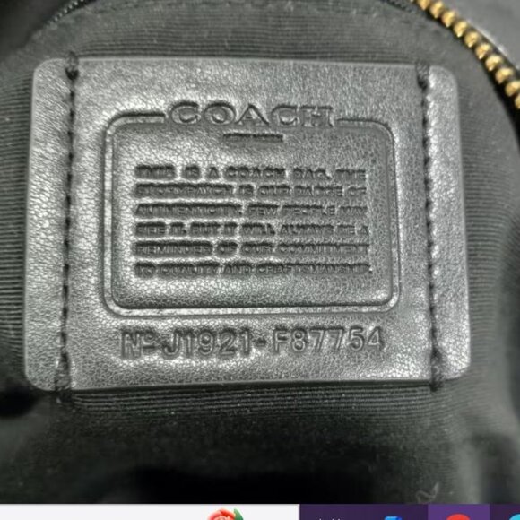 Authentic COACH Coated Canvas & Leather Charlie Leopard Print - Picture 7 of 7